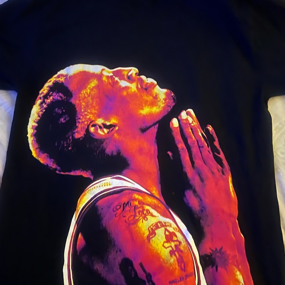 Rodman Apparel Black Cotton Tee